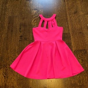 Hot Pink Dress